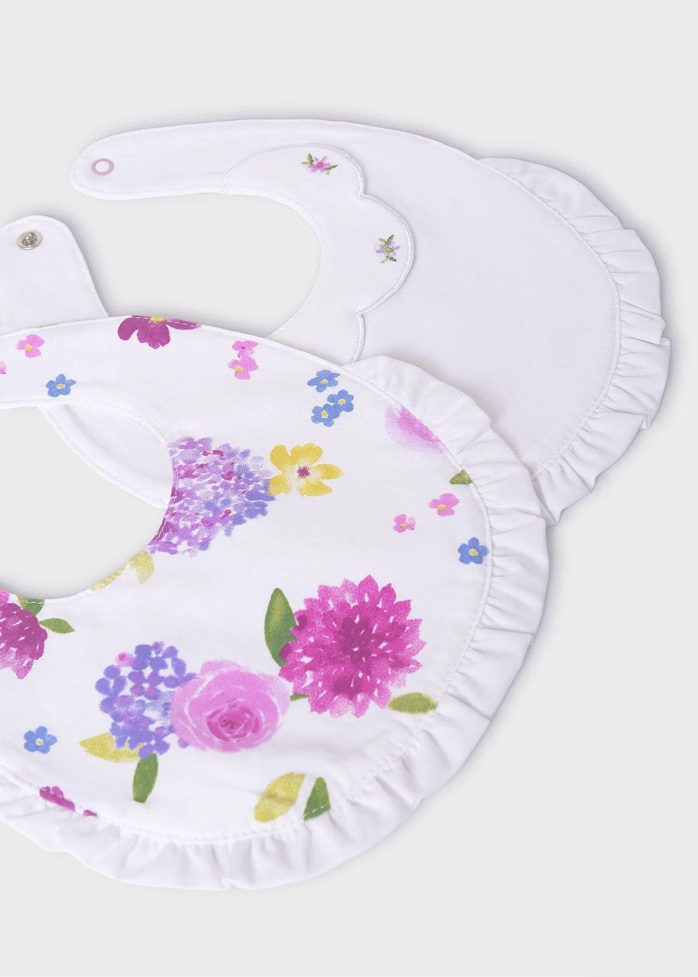 9417 - 2 bibs set - White