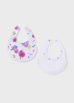 9417 - 2 bibs set - White