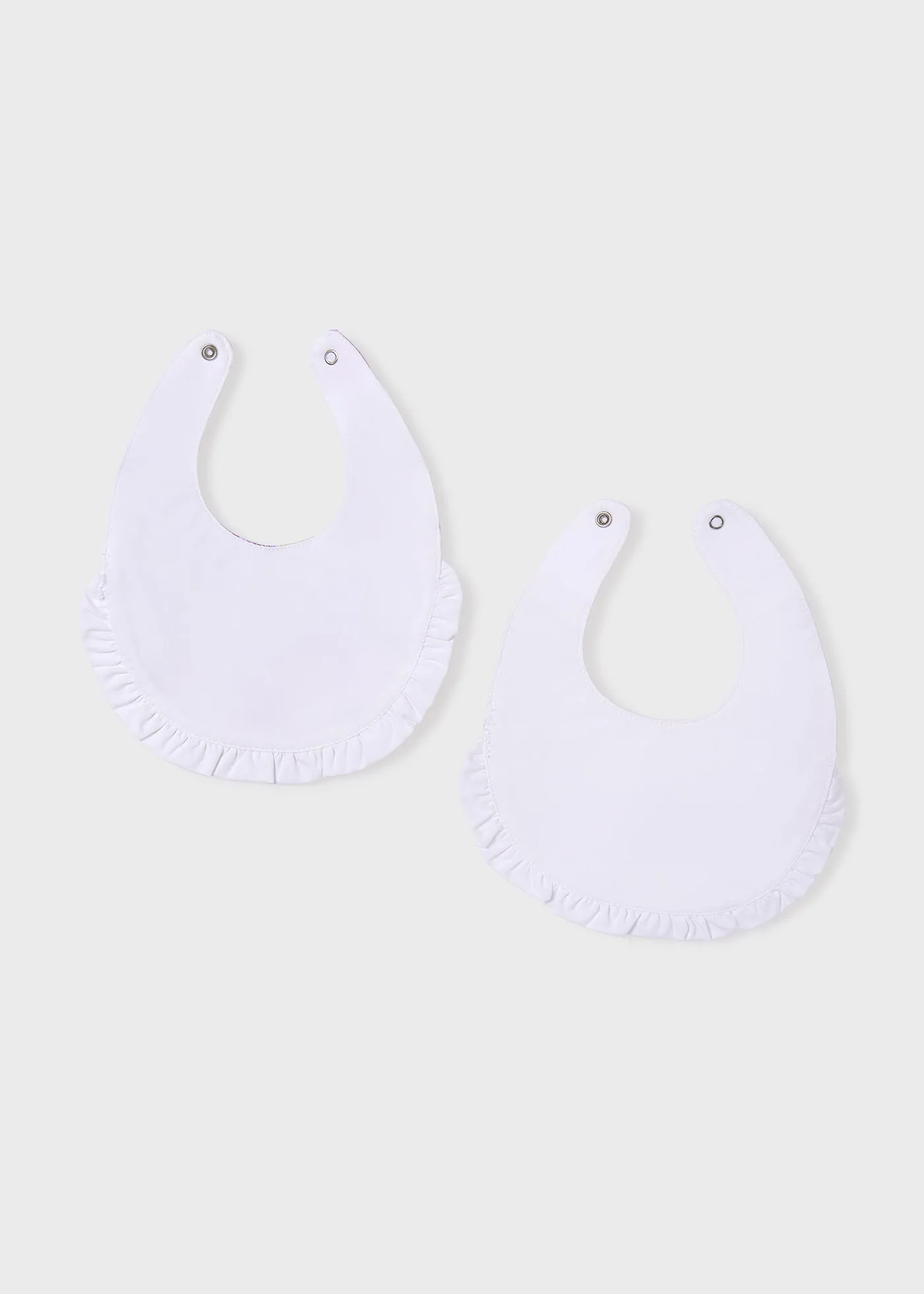 9417 - 2 bibs set - White