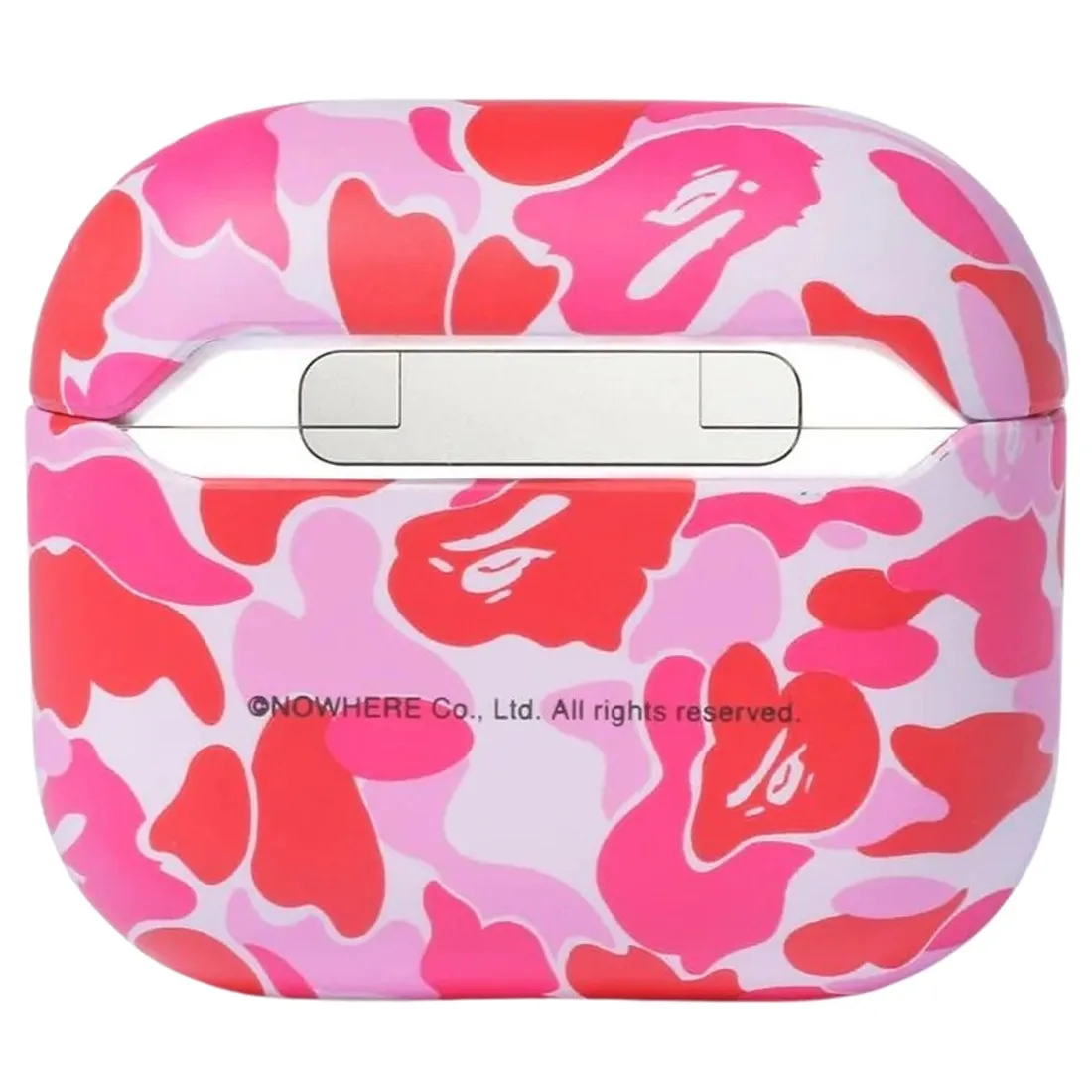 A Bathing Ape ABC Camo Airpods Case (pink)