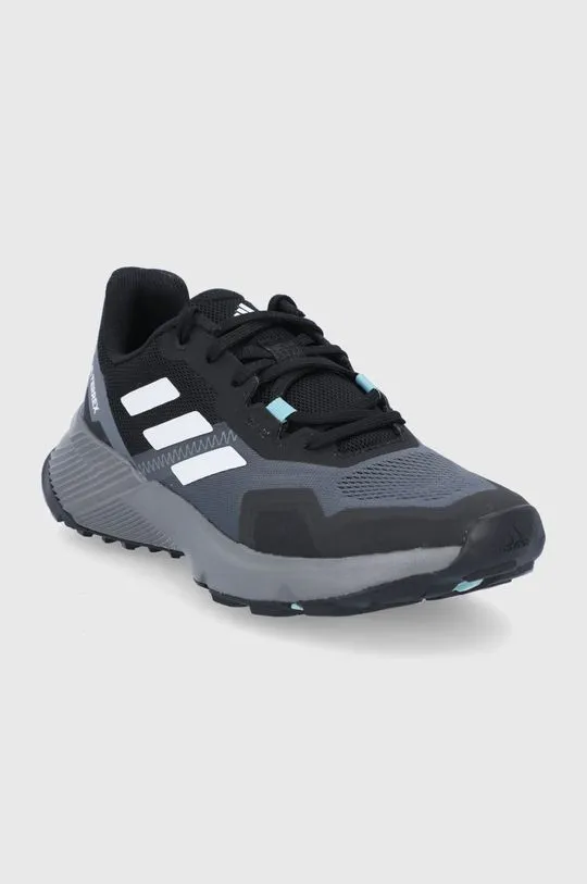 adidas Performance shoes TERREX SOULSTRIDE women's black color