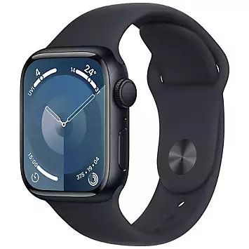 Apple Watch Series 9 GPS 41mm Midnight Aluminium Case with Midnight Sport Band - M/L | Kaleidoscope