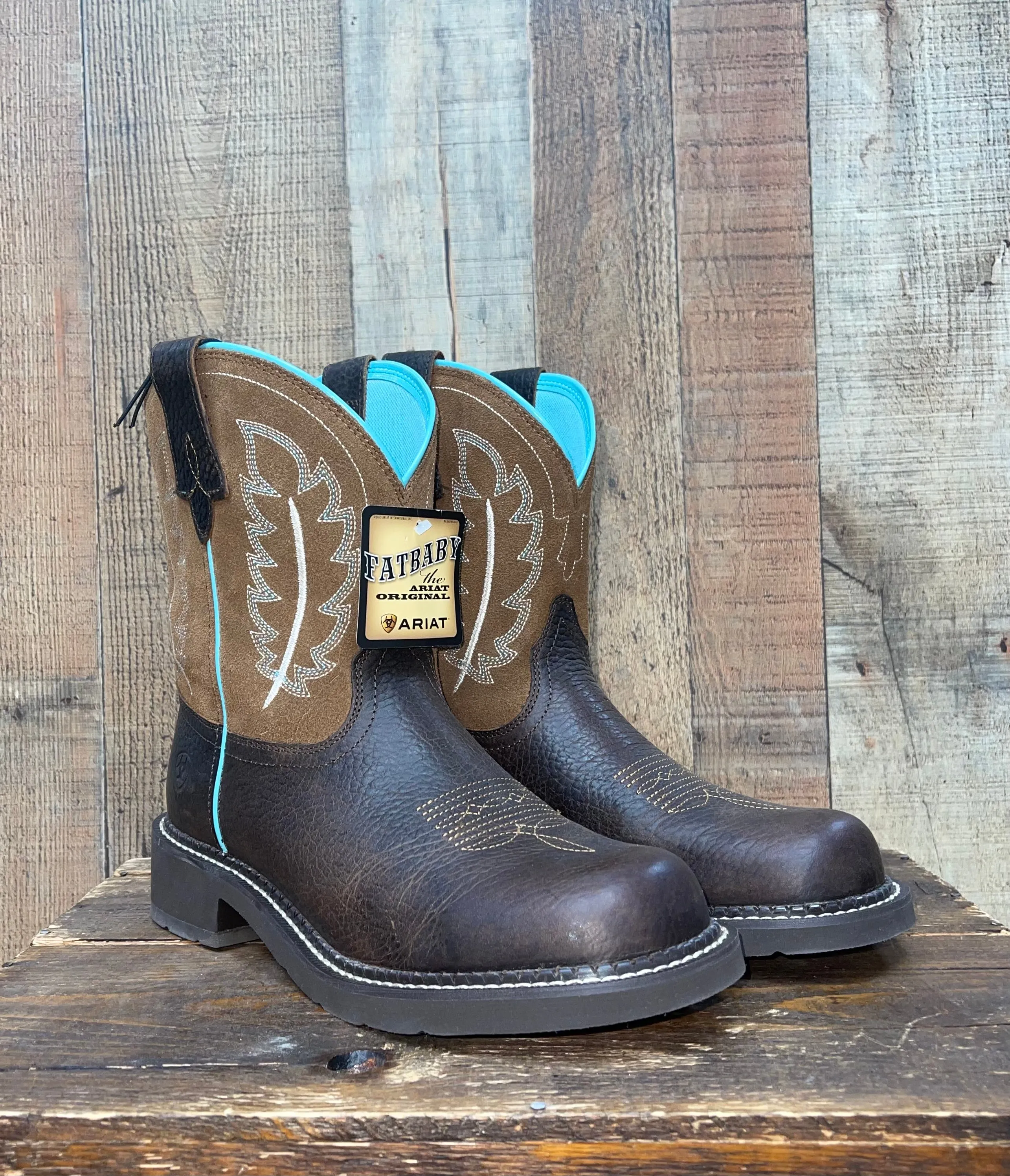 Ariat Fatbaby Heritage Feather II Western Boots - Cottage