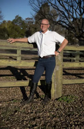 Ashford Men's Denim Riding Breeches