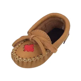 Baby & Child Maple Leaf Moccasins (Final Clearance)