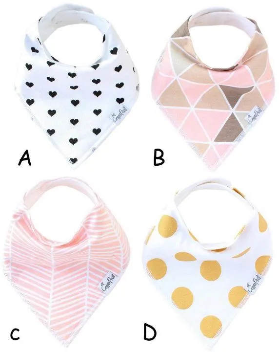 Bandana Bib, Blush