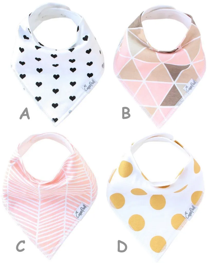 Bandana Bib, Blush