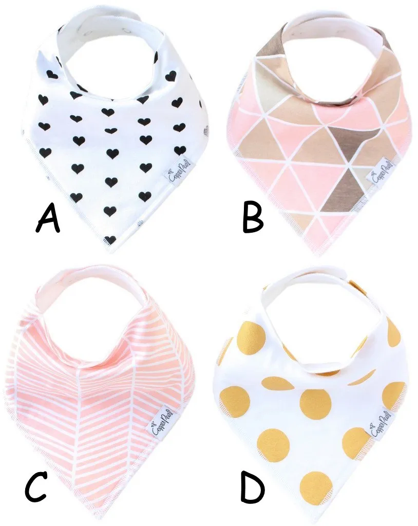 Bandana Bib, Blush