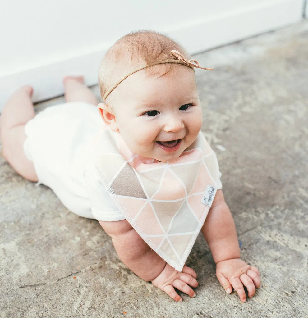 Bandana Bib, Blush