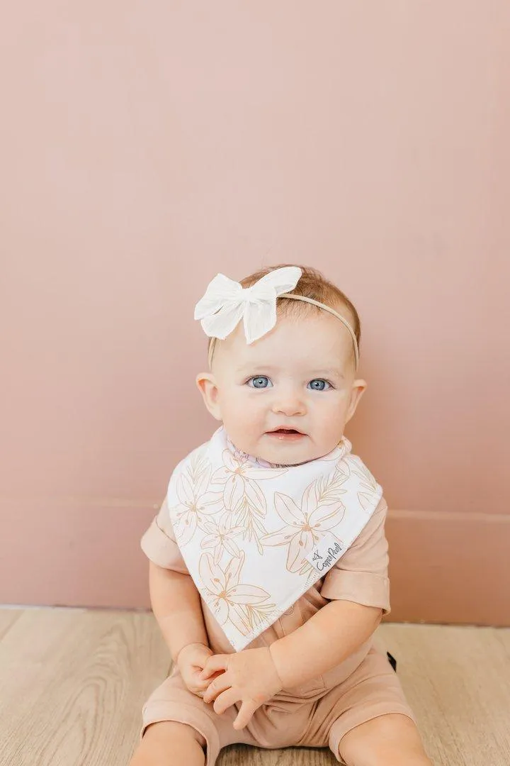 Bandana Bib, Coral