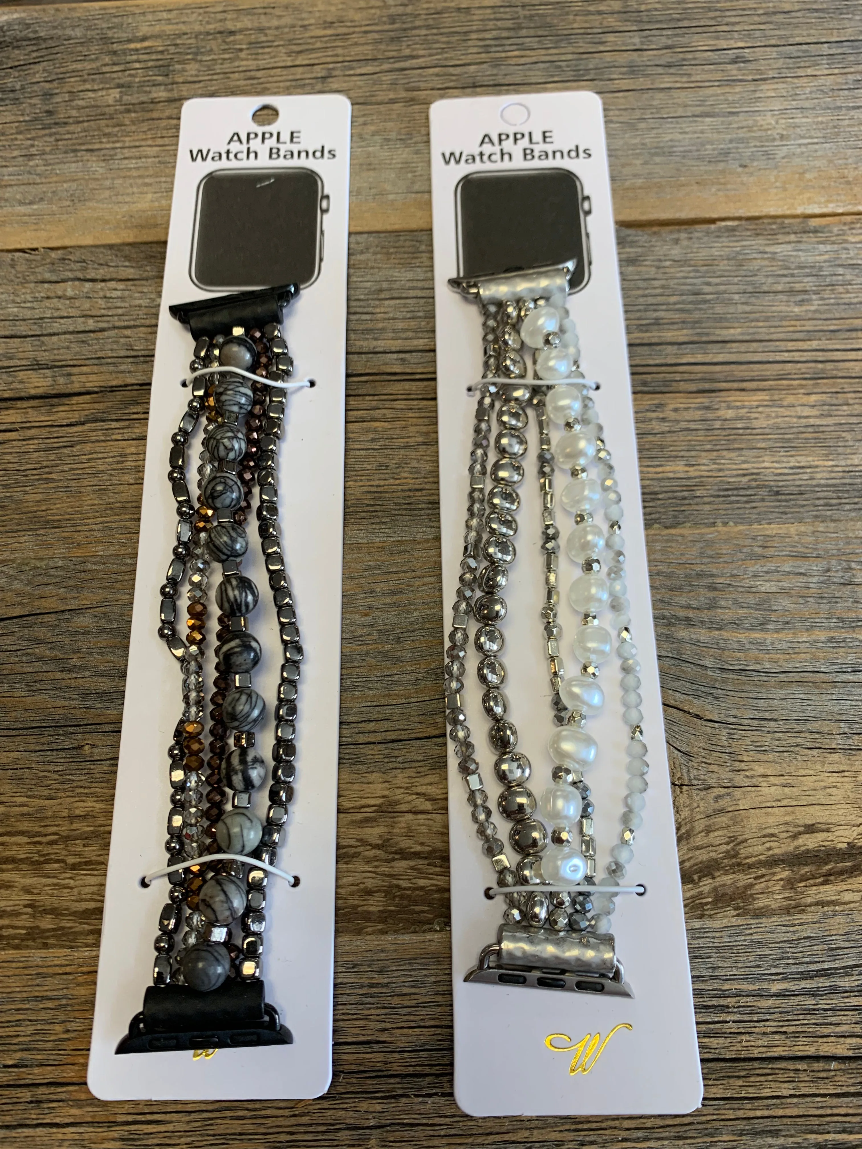 Beaded Apple Watch Band - 2 styles