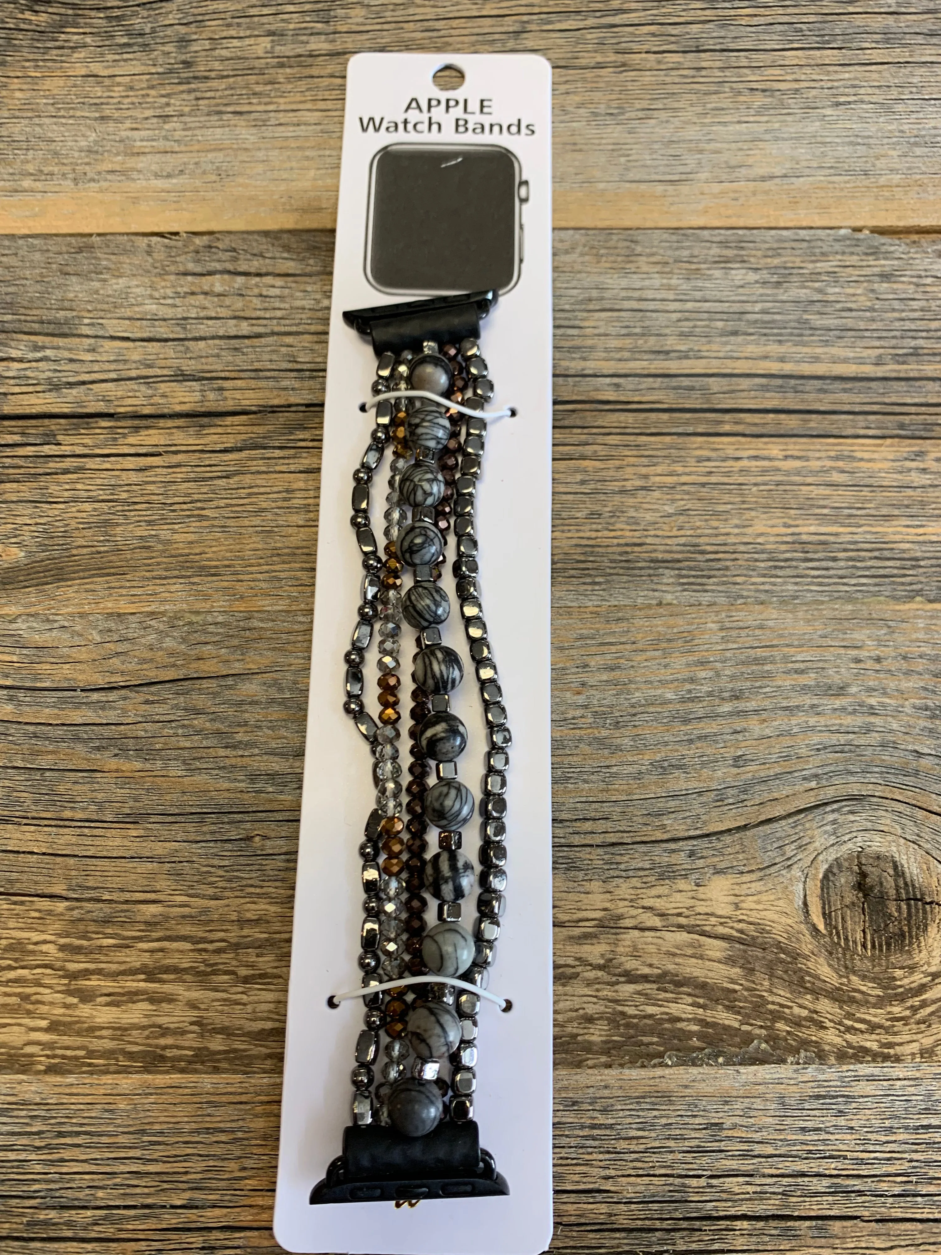 Beaded Apple Watch Band - 2 styles