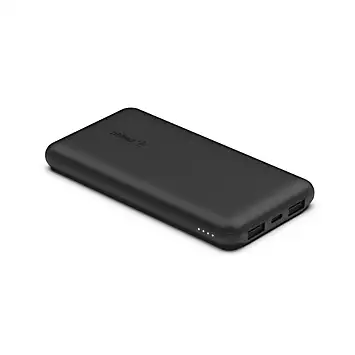 Belkin 10K Power Bank with USB-C 15W, Dual USB-A with 15CM USB-A To C Cable | Kaleidoscope