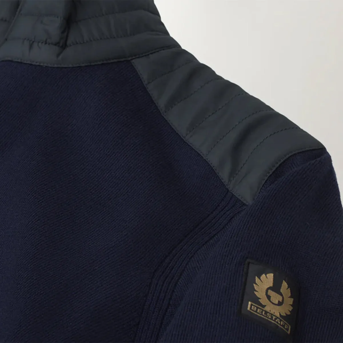 Belstaff - Kelby Full Zip Cardigan in Washed Navy