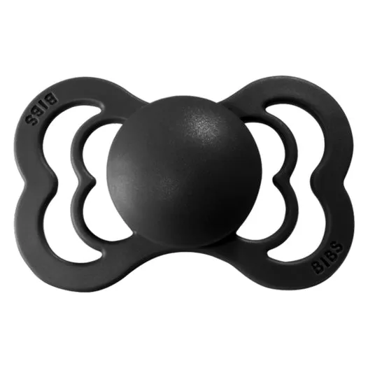 BIBS Pacifier SUPREME Silicone- Black