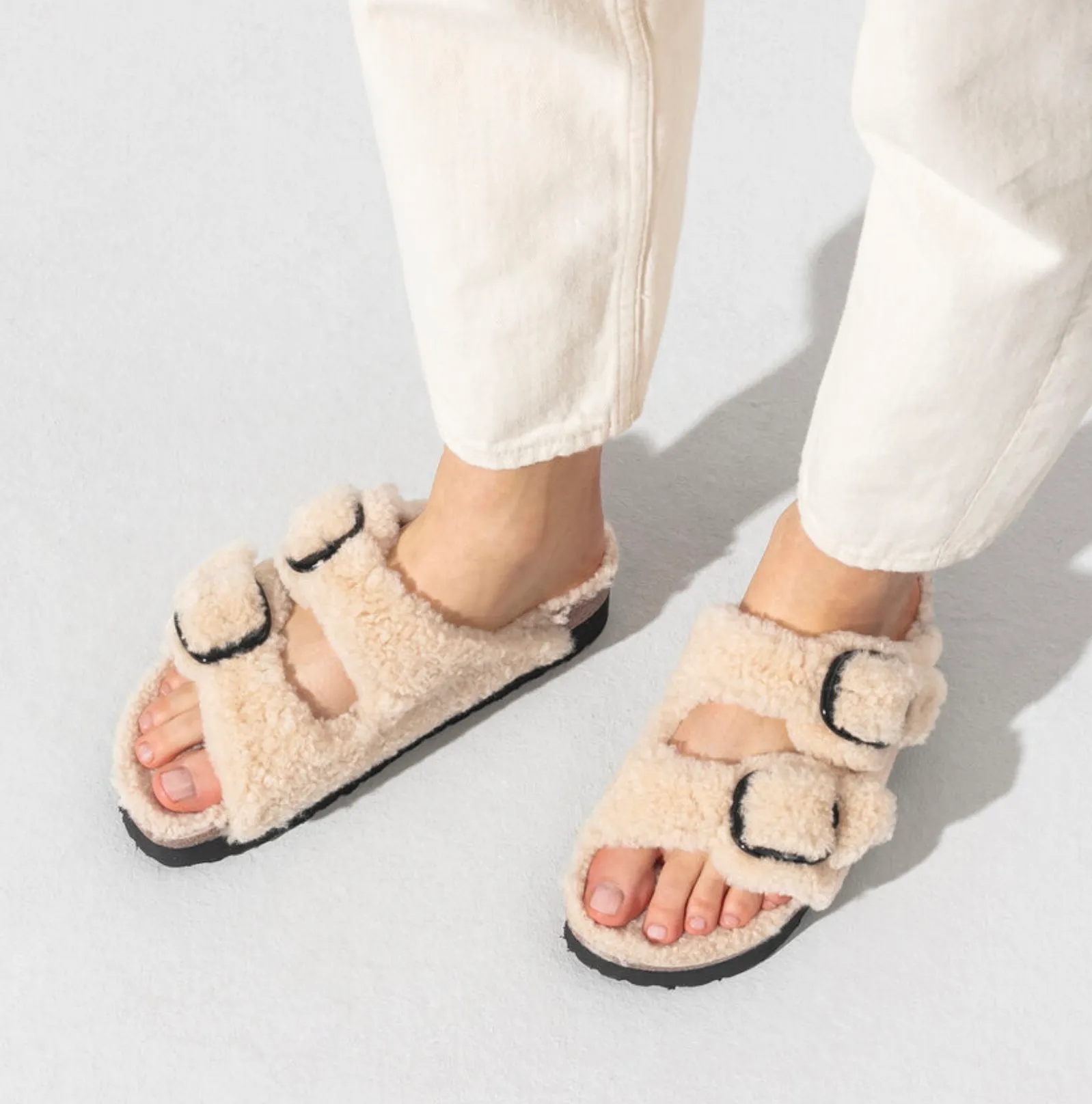 BIRKENSTOCK ARIZONA PLATFORM TEDDY