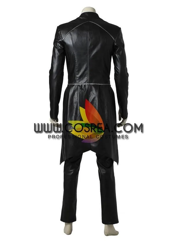 Black Bolt Inhumans PU Leather Cosplay Costume