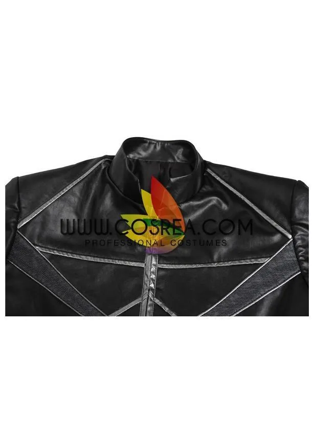 Black Bolt Inhumans PU Leather Cosplay Costume