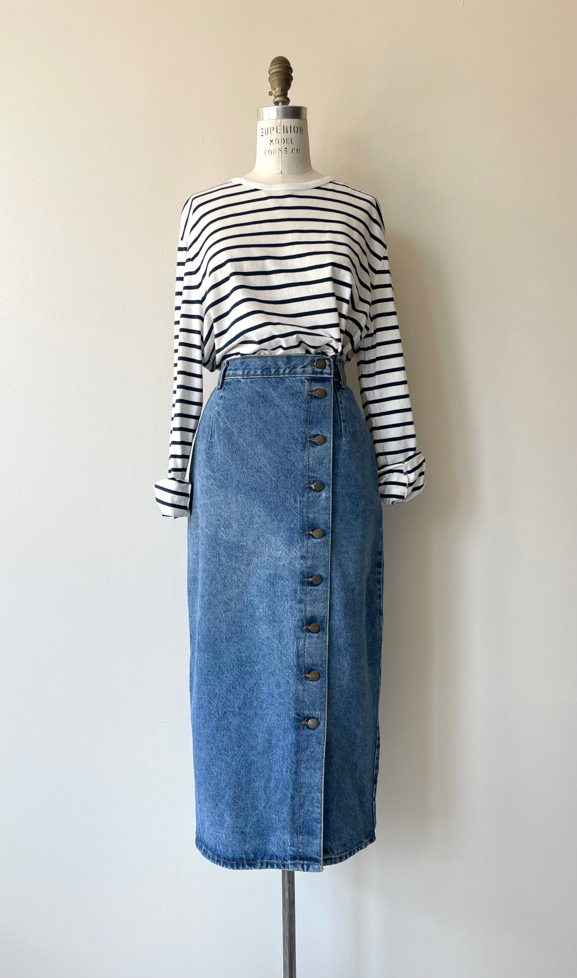 Bleecker Denim Skirt