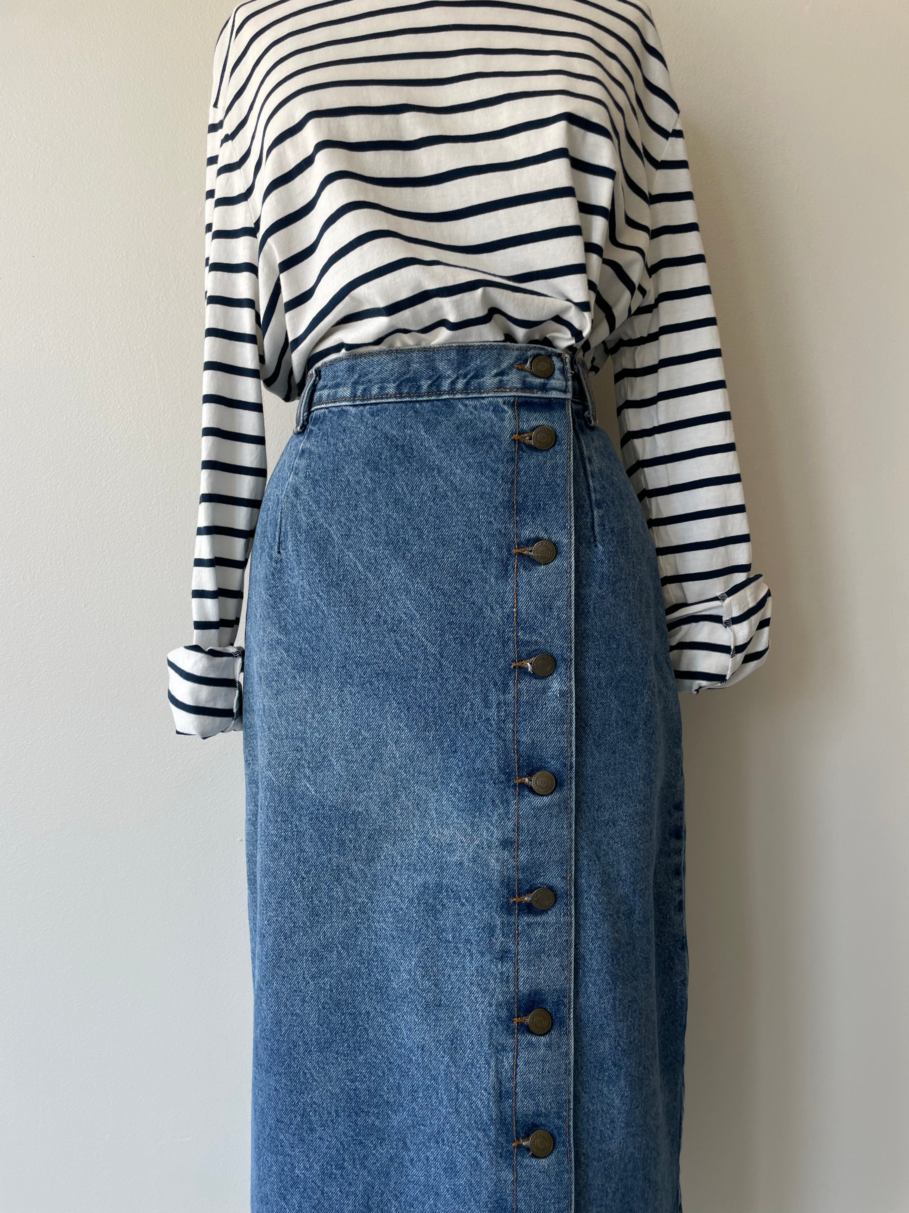 Bleecker Denim Skirt