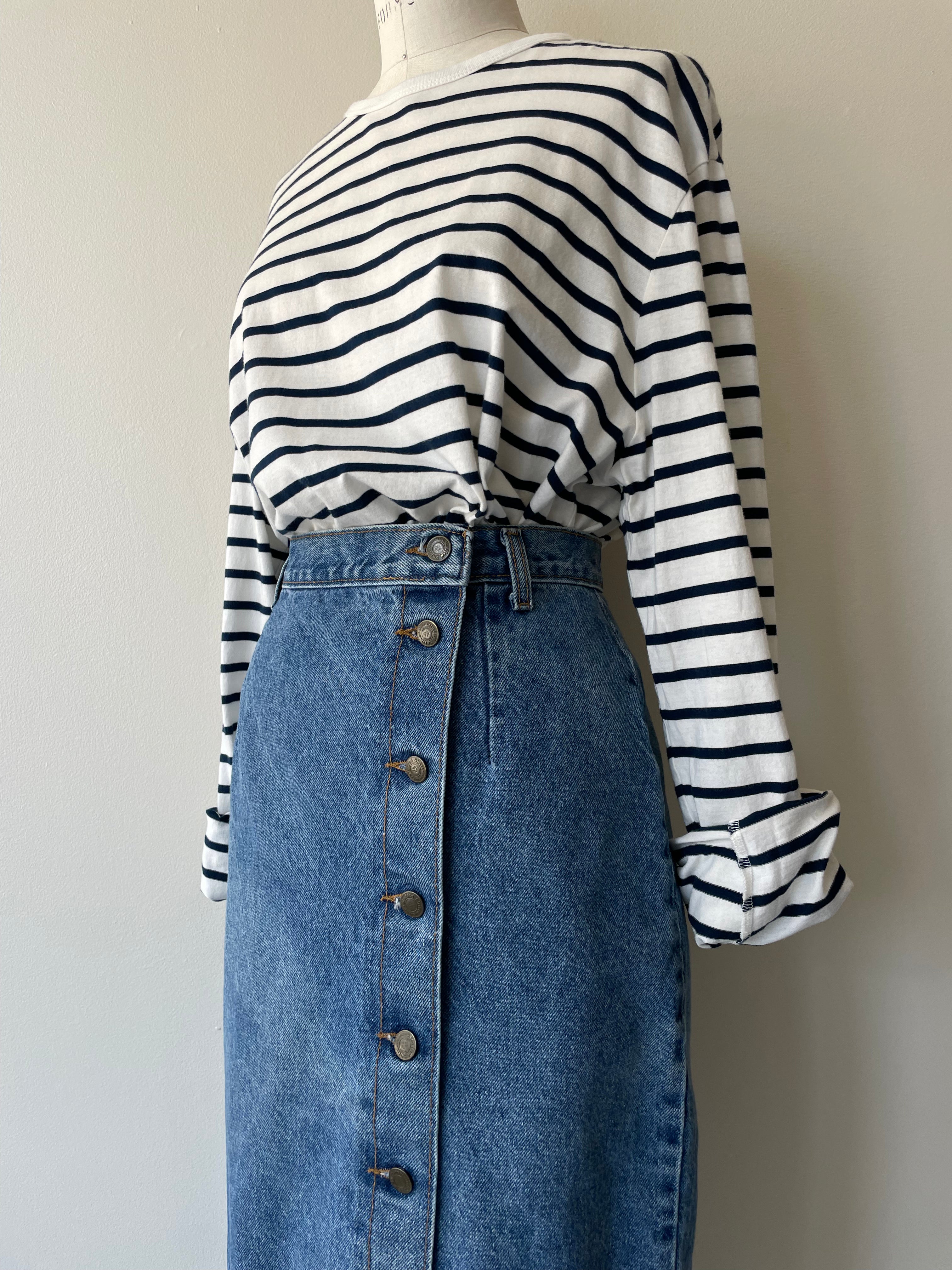 Bleecker Denim Skirt