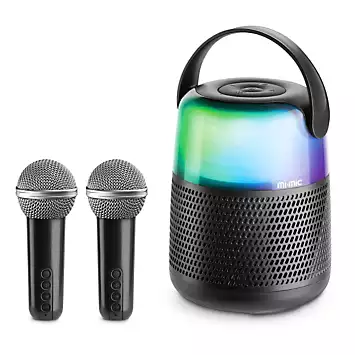 Bluetooth Karaoke Speaker with Wireless Microphones by Mi-Mic | Look Again