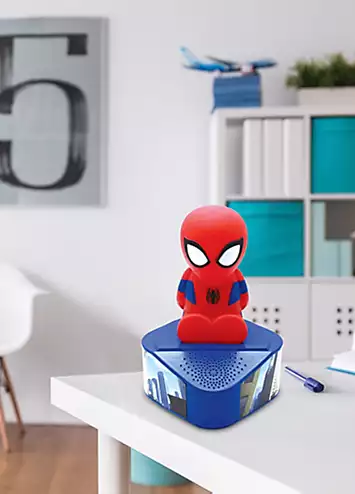 Bluetooth Speaker with Spiderman Luminous Figurine by Marvel | Look Again