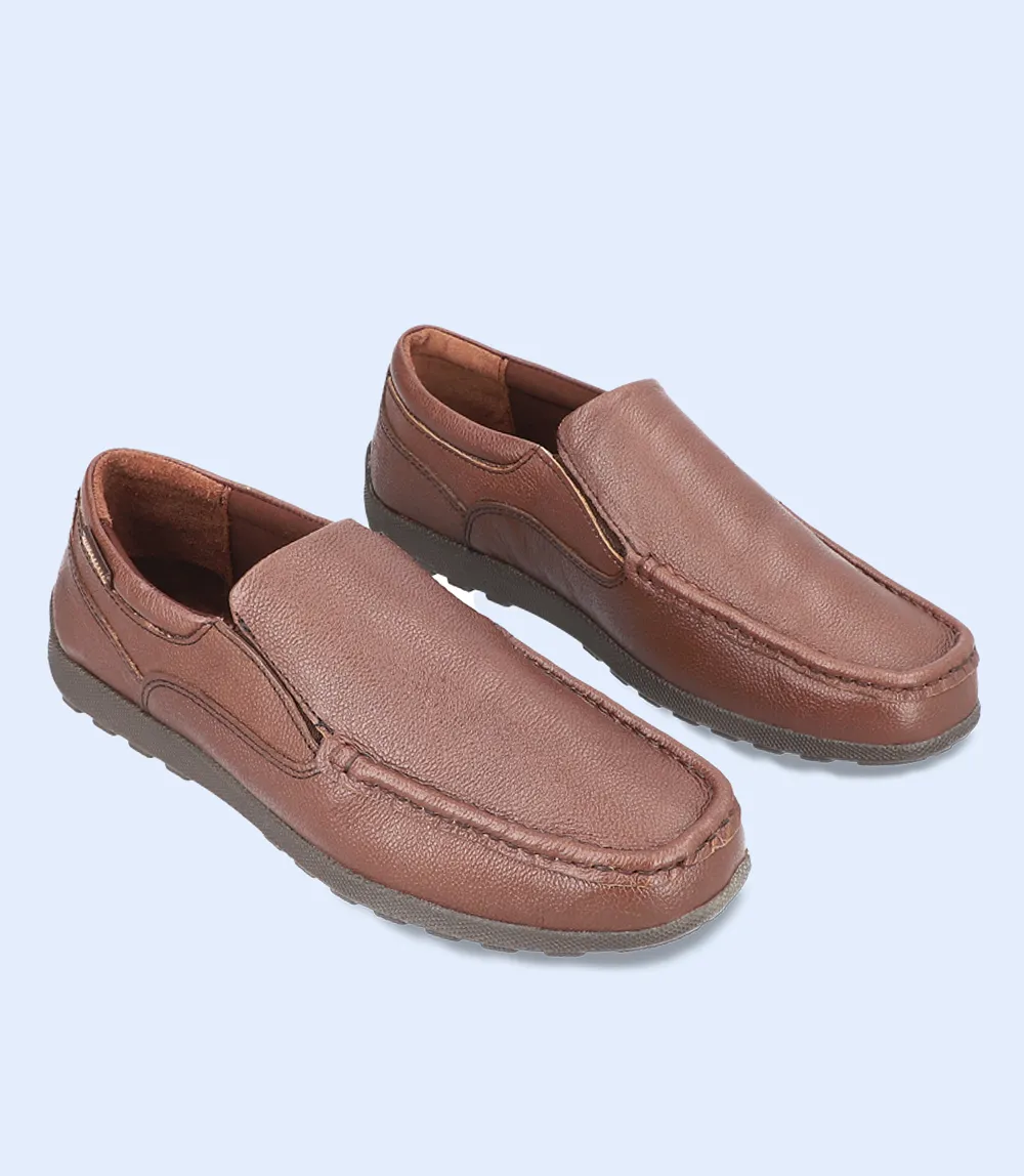 BM4308-BROWN-Men Loafers