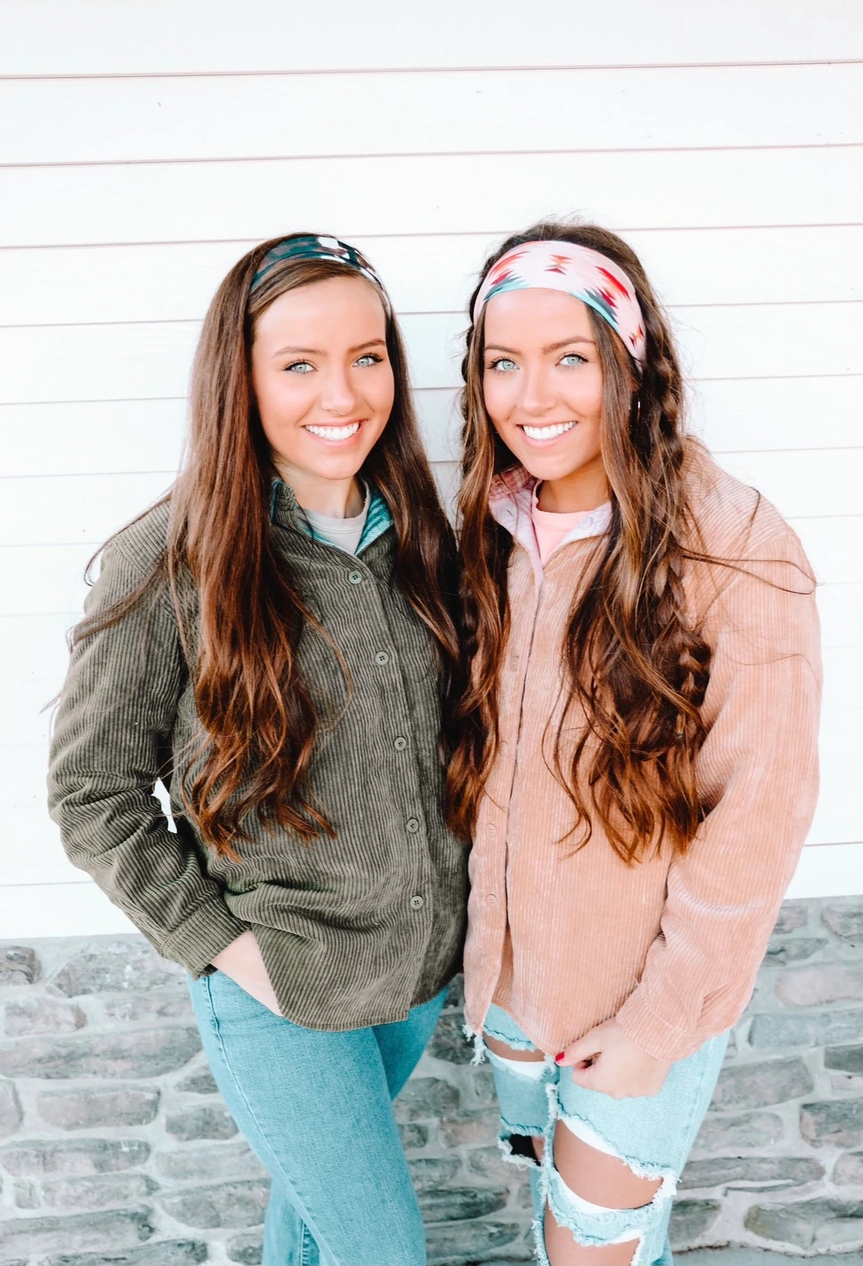 Brown Cowhide Stretchy Headwrap