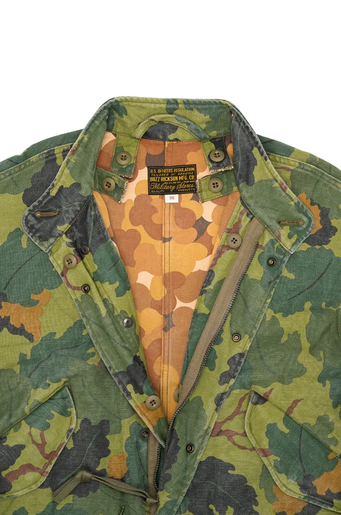 Buzz Rickson Mitchell Pattern Camo Modified M-65 (No Hood)