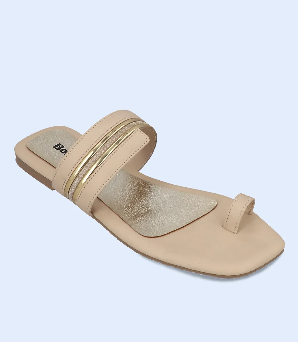 BW8042-FAWN-Women Casual Chappal