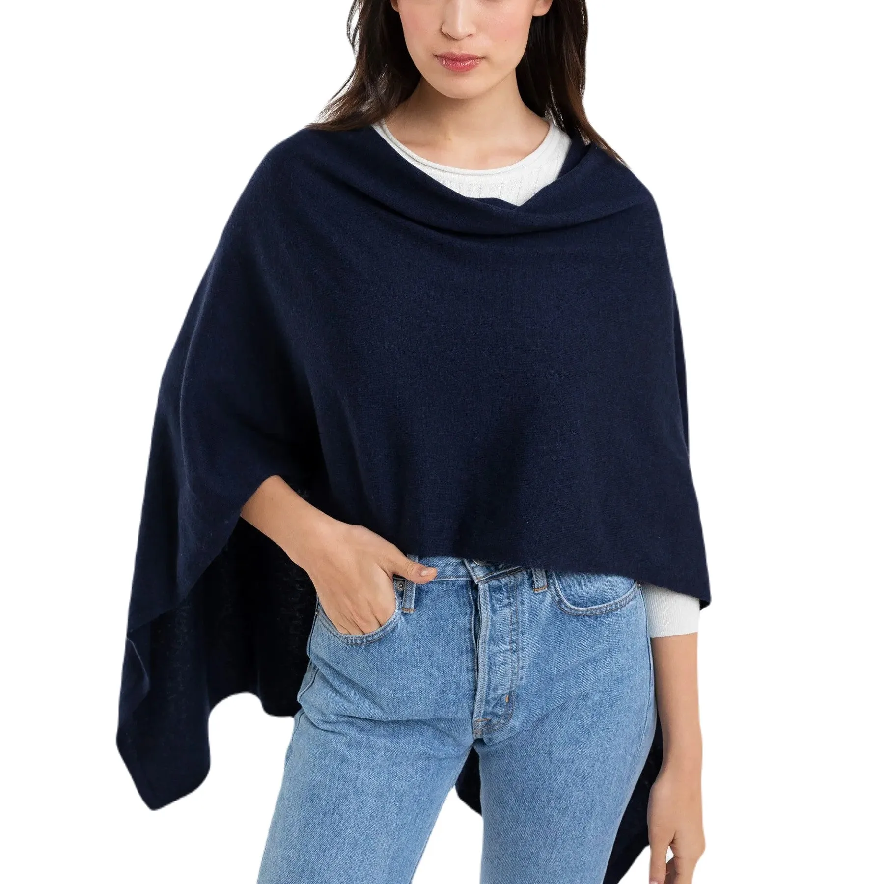 Cashmere Poncho and Dress Topper [8 Colors]