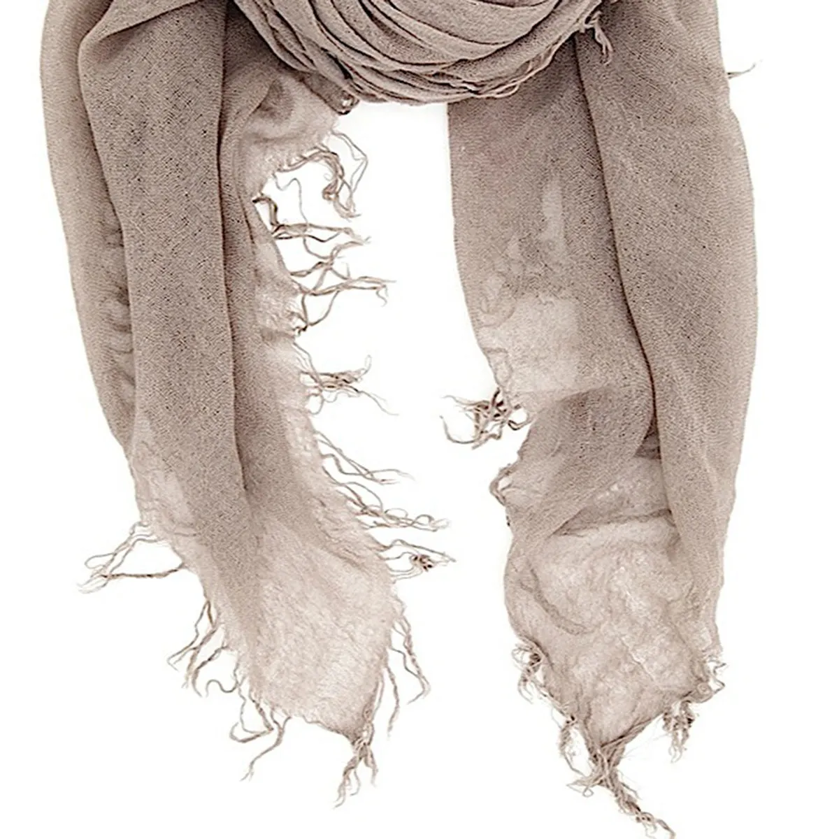 Chan Luu Scarf Soft Cashmere Silk Wrap Cinder & Duster Bag