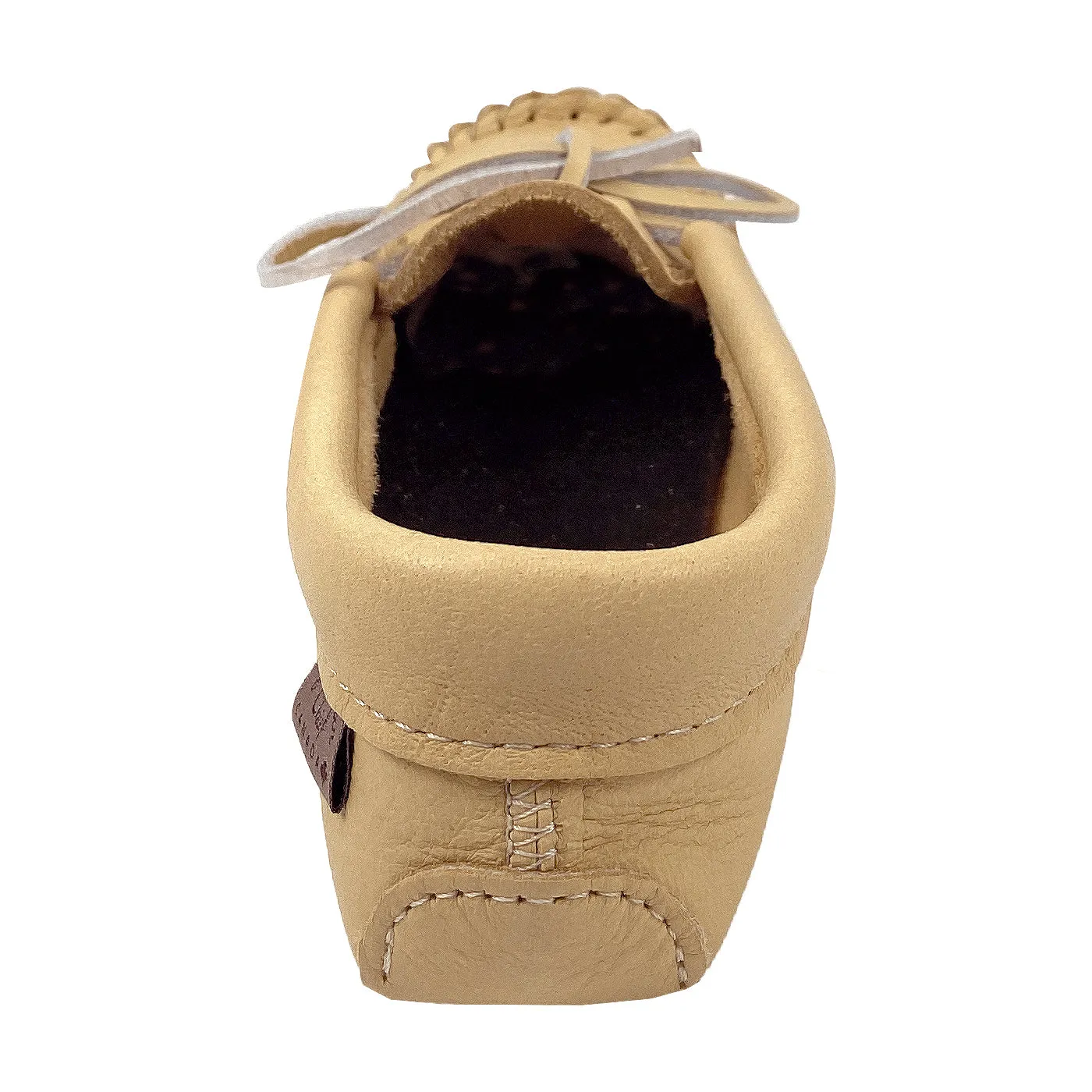 Children's Moose Hide Leather Moccasins