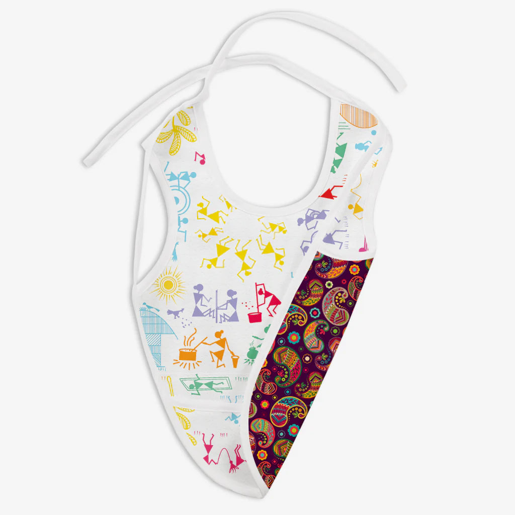 Choose Waterproof Cloth Bib Print