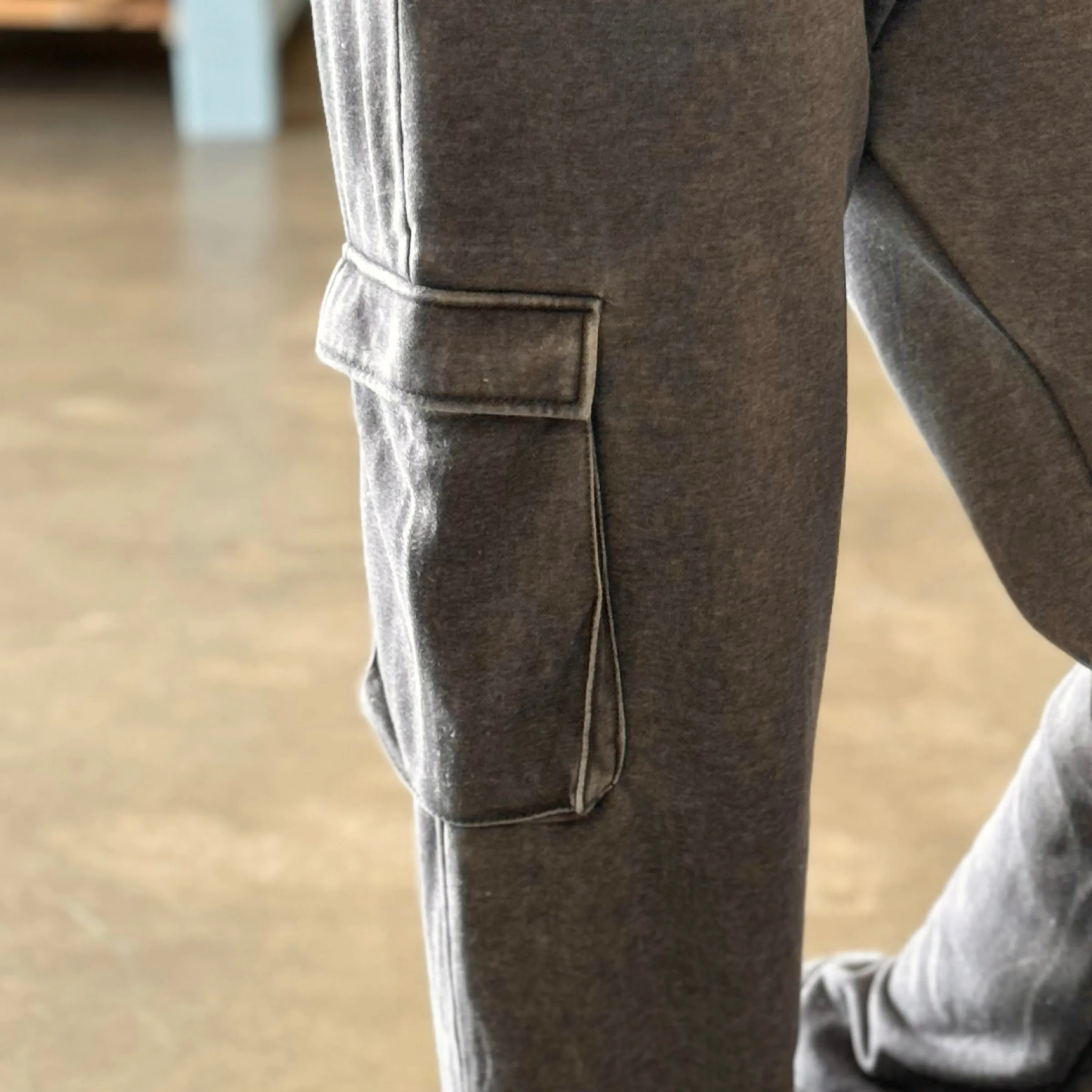 Comfort Cargo Sweats Grey