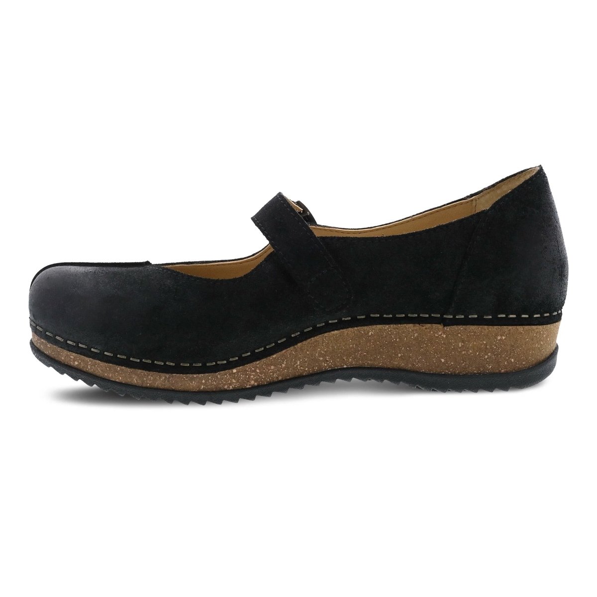 Dansko Women's Mika Black Burnished Suede