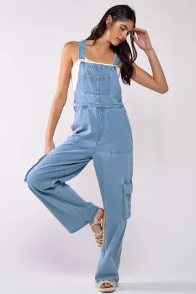 Denim Pocket Overall