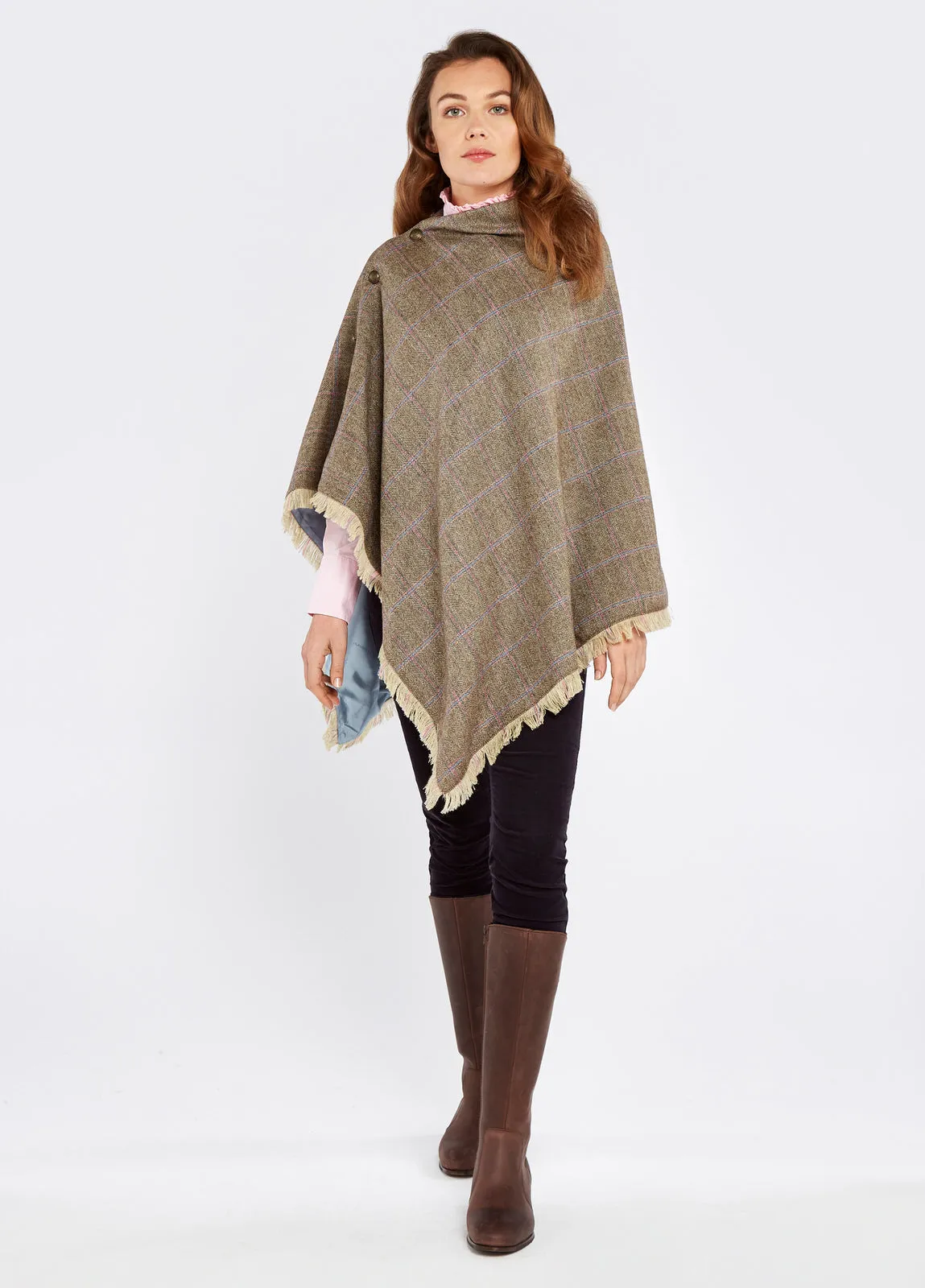 Dubarry Hazelwood Tweed Poncho