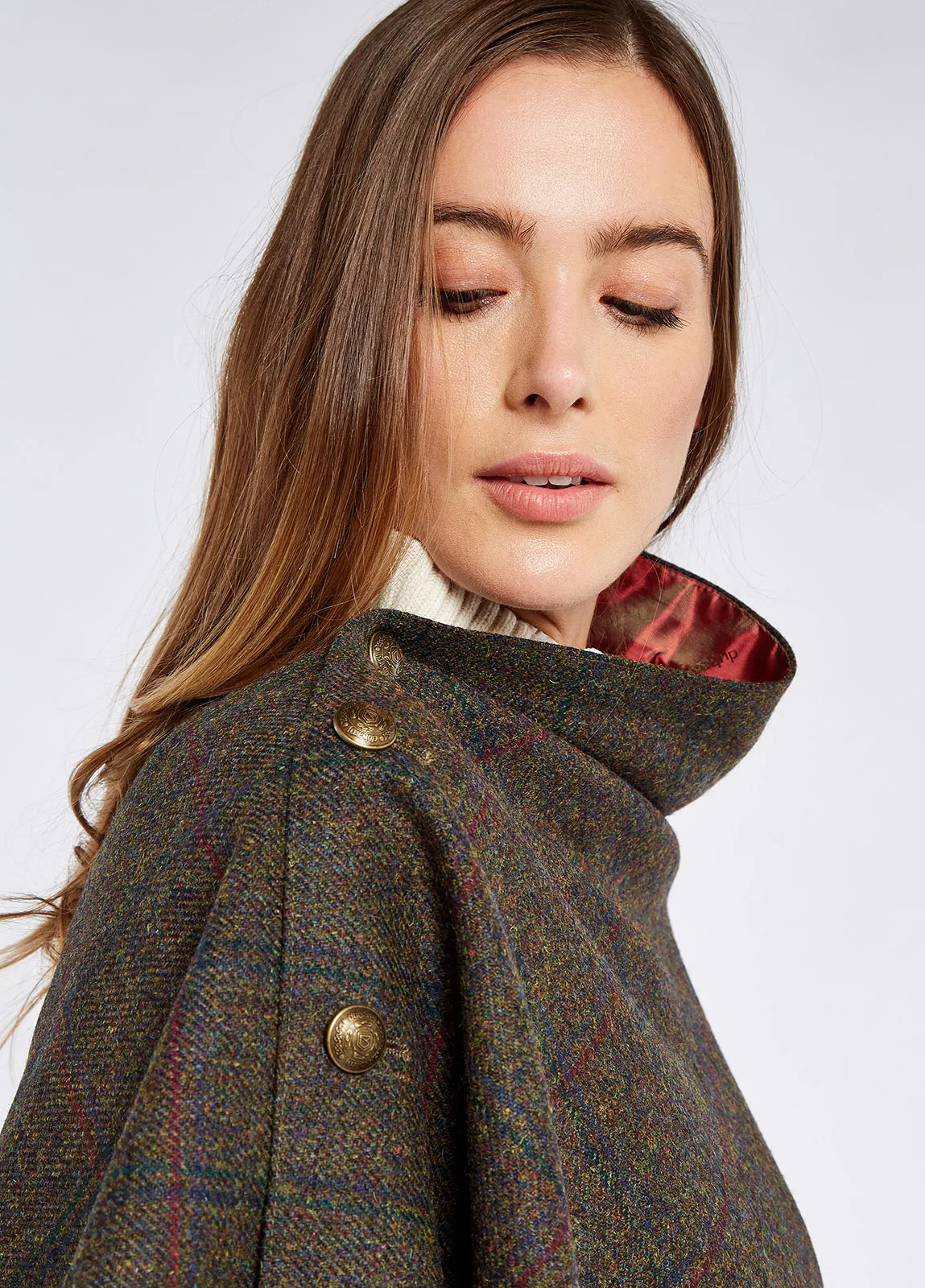 Dubarry Hazelwood Tweed Poncho