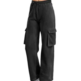 Essential Comfort Cargo Sweats Charcoal