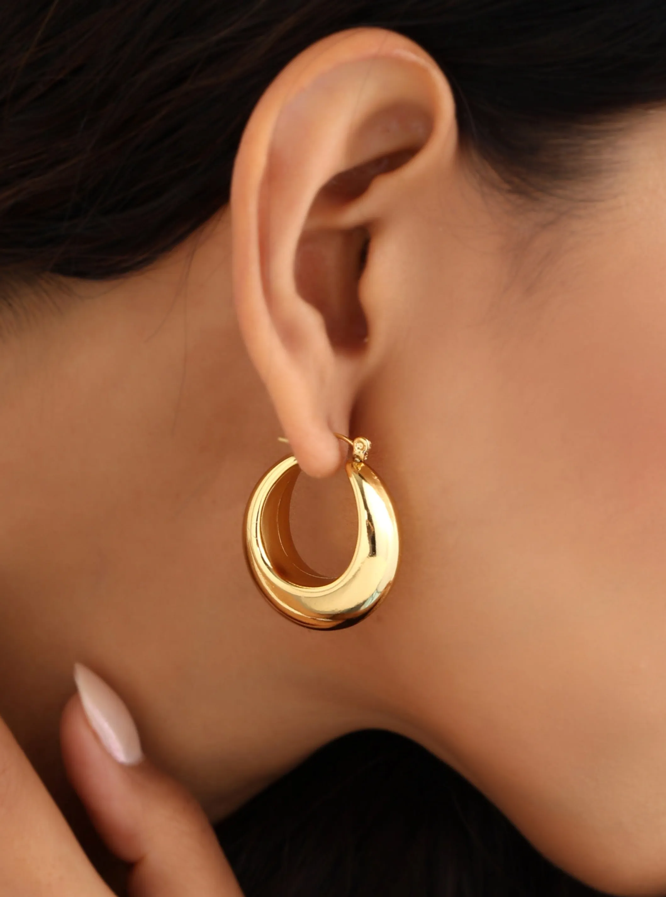 Eva Chunky Round Hoops