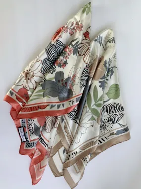 Finnley Floral Square Scarf