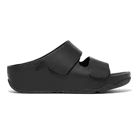 FitFlop Women's Shuv 2 Bar Adjustable Black