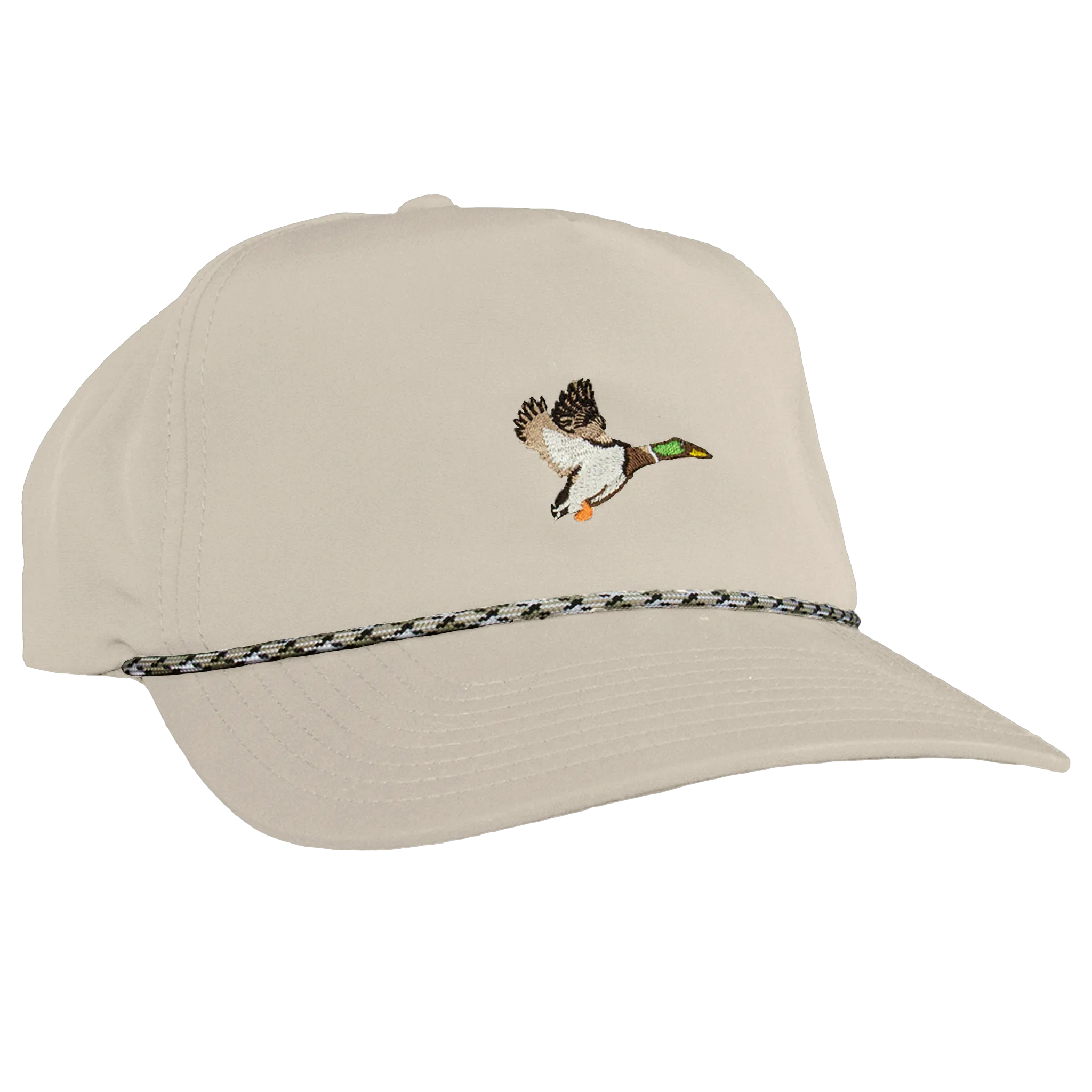 Hat: Tan Mallard Rope