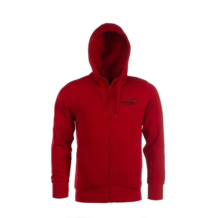 Hood Full zip red