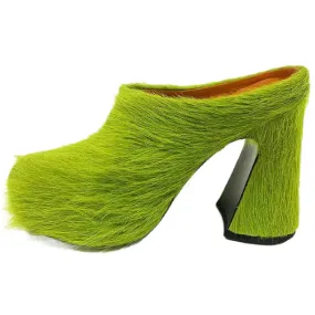 Hoofin' It- the Horsehair High Heel Mules Shoes 8 Colors