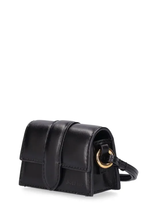 Jacquemus   Le Bambino leather AirPods holder 