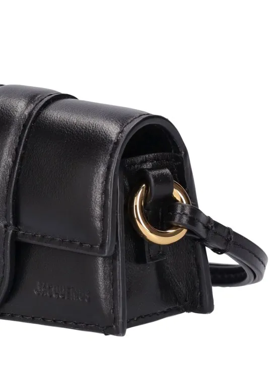 Jacquemus   Le Bambino leather AirPods holder 