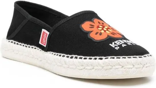 Kenzo Boke-flower slip-on espadrilles Black